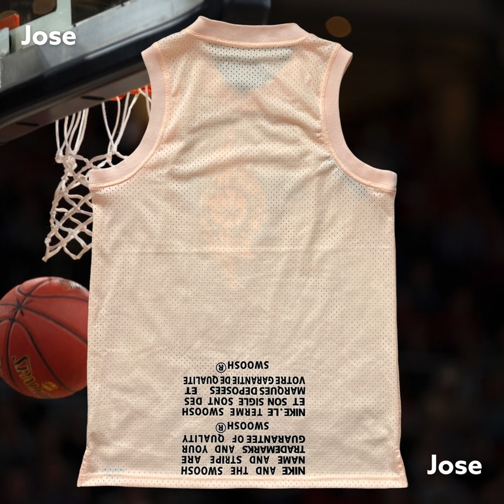 NIKE AIR JORDAN MEN JUMPMAN MESH BASKETBALL JERSEY - Picture 2 of 6